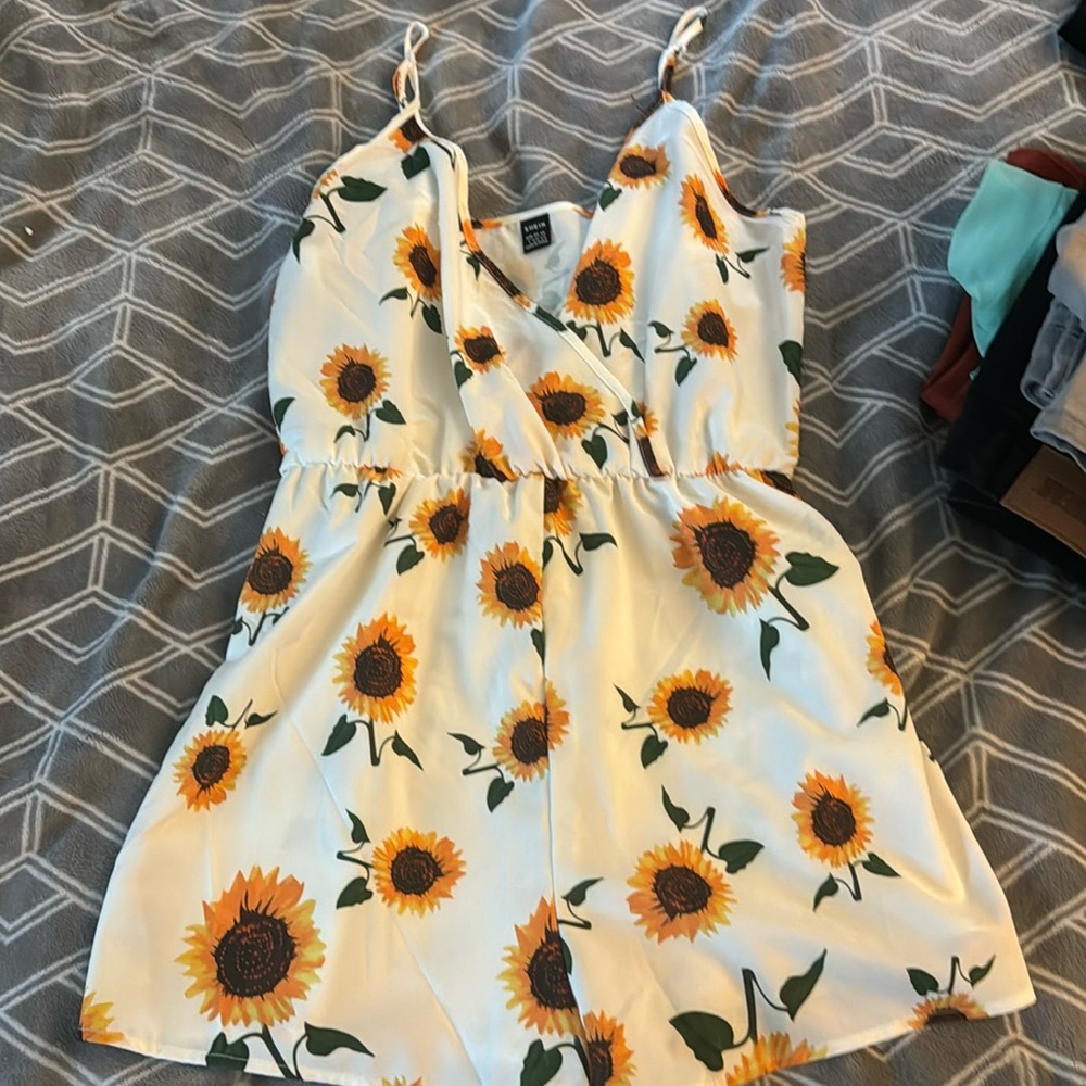 Sunflower romper